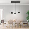 Leuchten Direkt LED Pendant Light BALLINI, height-adjustable, 3000 Kelvin warm white