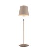 Leuchten Direkt LED table lamp BOTERIA, sand-coloured, 3000 Kelvin warm white, adjustable