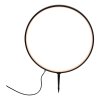 Leuchten Direkt LED Ground Spike Light ZIRKULU, circular frame, 3000 Kelvin warm white