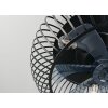 Reality Cage ceiling fan light Johanna, round metal grille, with remote control, 3 speeds