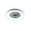 Reality LED ceiling fan light Svaerholt, RGB, adjustable colour temperature 2700-6500 Kelvin