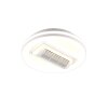 Reality LED round ceiling fan light Kurula, adjustable colour temperature 2700-6500 Kelvin