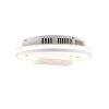 Reality LED round ceiling fan light Kurula, adjustable colour temperature 2700-6500 Kelvin