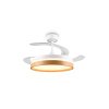 Reality LED ceiling fan light Volda, adjustable colour temperature 2700-6500 Kelvin