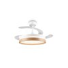 Reality LED ceiling fan light Volda, adjustable colour temperature 2700-6500 Kelvin