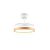 Reality LED ceiling fan light Volda, adjustable colour temperature 2700-6500 Kelvin