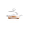 Reality LED ceiling fan light Volda, adjustable colour temperature 2700-6500 Kelvin