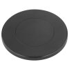 Brilliant Leuchten Round Charger Charger with a flat profile and black finish