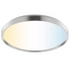Brilliant LED Ceiling Light Fancia, Remote-dimmable, Adjustable light colour 3000-6500 Kelvin