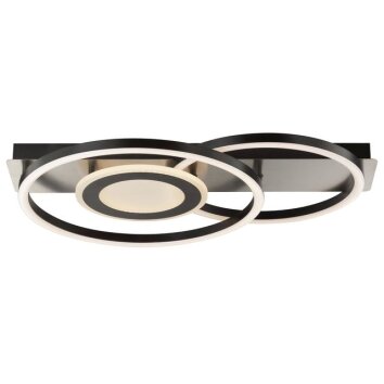 Brilliant LED ceiling light Maureen with Memory function, 3000 Kelvin warm white