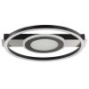 Brilliant LED ceiling light Maureen, round rings, memory function, 3000 Kelvin warm white