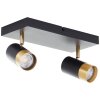 Brilliant ceiling spotlight Vigolo, 2 separately rotating heads, 3000 Kelvin warm white