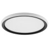 Brilliant LED round ceiling light Carloz, with memory function, 3000 Kelvin warm white