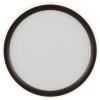 Brilliant LED round ceiling light Carloz, with memory function, 3000 Kelvin warm white