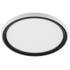 Brilliant LED round ceiling light Carloz, with memory function, 3000 Kelvin warm white