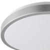 Brilliant flat-round LED ceiling light Livius adjustable colour temperature 2700-6500 Kelvin