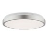 Brilliant flat-round LED ceiling light Livius adjustable colour temperature 2700-6500 Kelvin