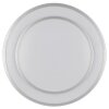 Brilliant LED ceiling light Luciano, flat round, white shade, 4000 Kelvin neutral white