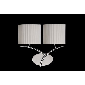 Mantra Eve wall light chrome, 2-light sources
