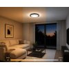 Brilliant round LED ceiling light Pederson, adjustable colour temperature 2700-6500 Kelvin