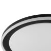 Brilliant round LED ceiling light Pederson, adjustable colour temperature 2700-6500 Kelvin