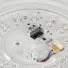 Brilliant LED Ceiling Light Marenga, flat round, light colour adjustable 2700-4000 Kelvin