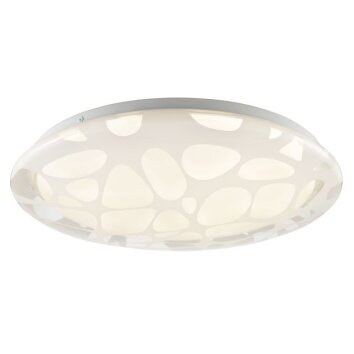 Brilliant LED Ceiling Light Marenga, flat round, light colour adjustable 2700-4000 Kelvin