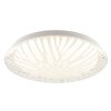 Brilliant LED ceiling light Oscara, flat, adjustable colour temperature 2700-4000 Kelvin