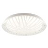 Brilliant LED ceiling light Oscara, flat, adjustable colour temperature 2700-4000 Kelvin
