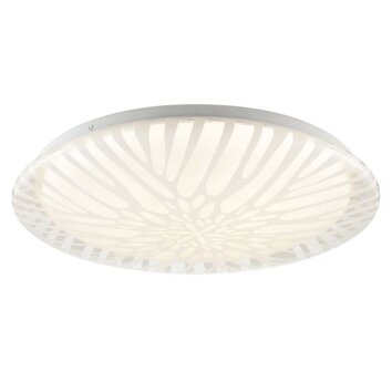 Brilliant LED ceiling light Oscara, flat round, adjustable light colour 2700-4000 Kelvin