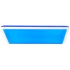 Brilliant modern LED ceiling light Tanida, 4000 Kelvin neutral white, dimmable by remote