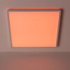 Brilliant modern LED ceiling light Tanida, 4000 Kelvin neutral white, dimmable by remote