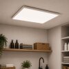 Brilliant LED ceiling panel Trevis with a flat white face, 4000 Kelvin neutral white