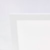 Brilliant LED ceiling panel Trevis, flat rectangular, white, 4000 Kelvin neutral white
