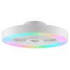 Brilliant LED ceiling fan Catania, adjustable colour temperature 2700-6500 Kelvin