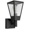 Brilliant Wall Light Westcliff, tapered lantern for the entrance, anthracite