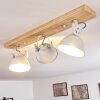 SVANFOLK Ceiling Light brown, white, 3-light sources
