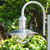 Elima lamppost stainless steel, 2-light sources
