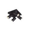 Trio Leuchten MARLEY Spotlight black, 4-light sources