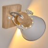 Orny Wall Light Light wood, 1-light source