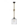 Trio JUDITH pendant light brown, black, 1-light source