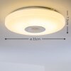 HEMLO Ceiling Light LED white, 1-light source, Remote control, Colour changer