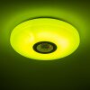 HEMLO Ceiling Light LED white, 1-light source, Remote control, Colour changer