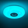 HEMLO Ceiling Light LED white, 1-light source, Remote control, Colour changer