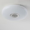 HEMLO Ceiling Light LED white, 1-light source, Remote control, Colour changer