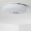 HEMLO Ceiling Light LED white, 1-light source, Remote control, Colour changer