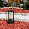 LESOTHO pedestal light black, 1-light source