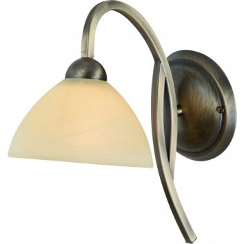 Steinhauer CAPRI wall light bronze, 1-light source