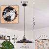 TRIPOLIS Pendant Light black, 1-light source