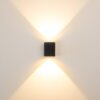 Mora Outdoor Wall Light LED black, 2-light sources